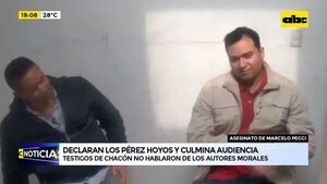Caso Pecci: declaran los Pérez Hoyos y culmina audiencia  - ABC Noticias - ABC Color