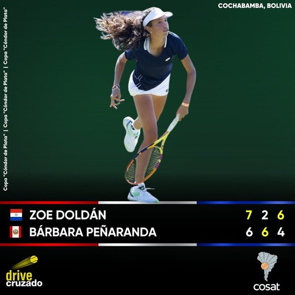Zoe Doldán es de nuevo campeona en dobles y finalista en singles con Cayo Narváez - La Tribuna