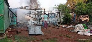 Incendio consumió vivienda de un octogenario – Diario TNPRESS