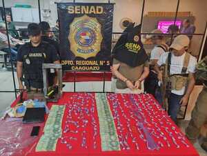 Capturan a jefe de red de microtraficantes en Caaguazú | 1000 Noticias