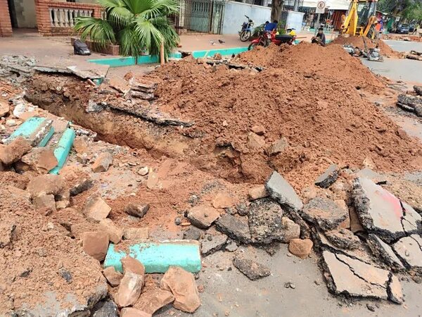 Caacupé: frentistas cuestionan el desarrollo de obras a días del inicio de la festividad mariana - Nacionales - ABC Color