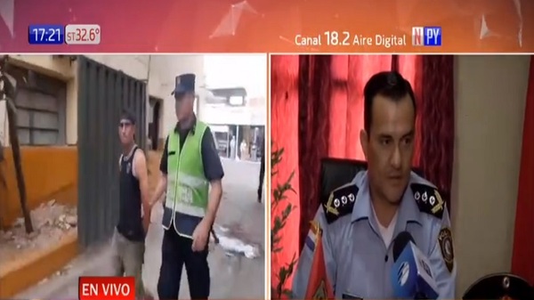 Detienen en San Lorenzo a presunto ladrón cuando iba a vender lo que robó - Noticias Paraguay