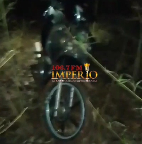 Motocicleta hurtada en Ponta Porã fue hallada gracias a Frontier Security en Cerro Cora'i - Radio Imperio 106.7 FM