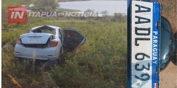 CONFIRMARON QUE EL VEHÍCULO VOLCADO EN GRAL. ARTIGAS ES EL HURTADO EN ENCARNACIÓN - Itapúa Noticias