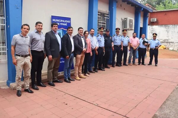 Municipalidad y Policía Nacional se unen para combatir delincuencia en Ypané - Nacionales - ABC Color