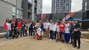 Atletas nacionales compiten en Chile