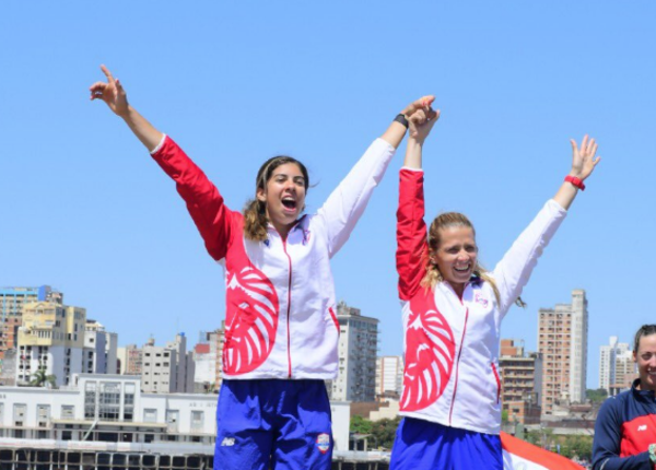 Versus / Otra vez Alonso-Martínez destacan a Paraguay en remo femenino