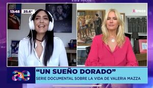 Lu Sapena habló en exclusiva con la supermodelo Valeria Mazza sobre su serie “Un sueño dorado” - trece
