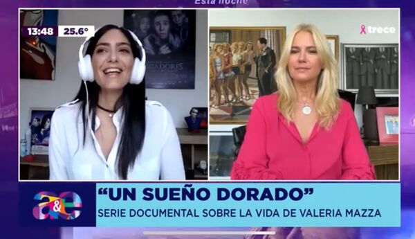 Lu Sapena habló en exclusiva con la supermodelo Valeria Mazza sobre su serie “Un sueño dorado” - trece