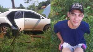 Diario HOY | Joven queda detenido tras volcar con vehículo robado esta madrugada