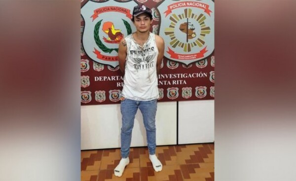 Cae joven que había hurtado en local comercial en Santa Rita
