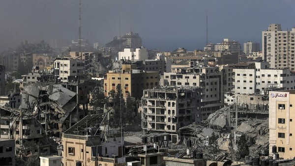 El 70% de la población de Gaza está desplazada y la mitad de casas destruidas