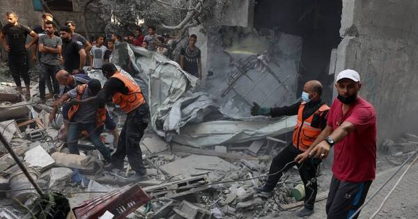 La Nación / Se intensifican los bombardeos en Gaza antes de la incursión terrestre