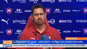 Cerro Porteño vs. Resistencia SC: Conferencia de Prensa del A.T Alejandro Da Silva