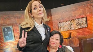 "Risarella" encaró a Ña Tora en Polémica en el Bar