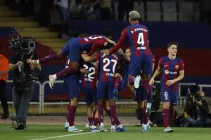 El juvenil Marc Guiu desatasca al Barça antes del clásico - Fútbol Internacional - ABC Color