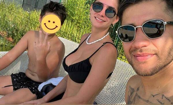 El domingo de "Tito" Torres, con su amor