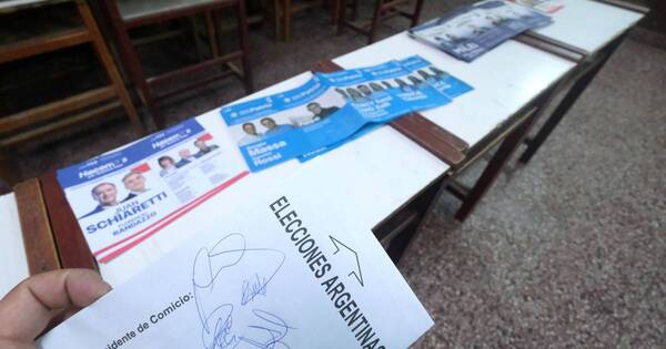 La Nación / Cierran las urnas en Argentina con mayor participación que en las primarias