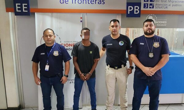 Impiden que brasileño con orden de captura ingrese al país