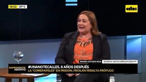 “UNA No Te Calles”, 8 años después: la ‘’comepapeles’' en prisión, Froilán Peralta Prófugo  - ABC Noticias - ABC Color
