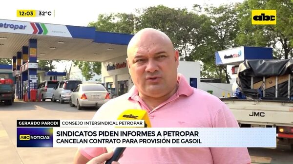 Video: sindicatos piden informes a Petropar - ABC Noticias - ABC Color