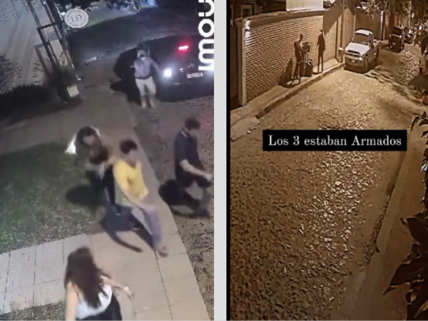 (VIDEO). Hombres encapuchados y en un auto blanco asaltan, sistemáticamente, en zona de Villa Morra