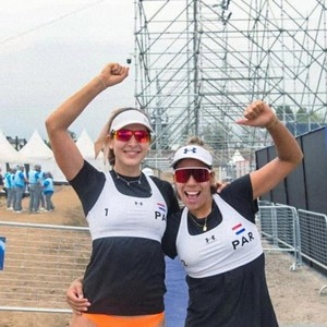 Erika y Michelle con nuevo triunfo superan fase de grupos en Santiago 2023 - La Tribuna