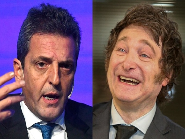 Milei y Massa por el voto que quedó de Bullrich - La Tribuna