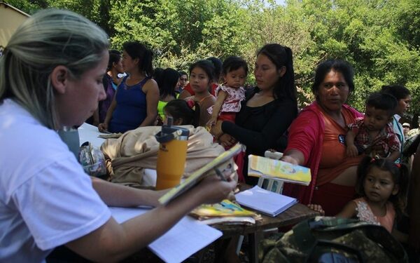 Acción Humanitaria brinda asistencia integra la comunidad indígena en Paso Cadena – Itakyry – Diario TNPRESS