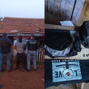 APREHENDEN A EX POLICÍA PRESUNTAMENTE IMPLICADO EN ASALTO FATAL OCURRIDO EN TOMÁS ROMERO PEREIRA