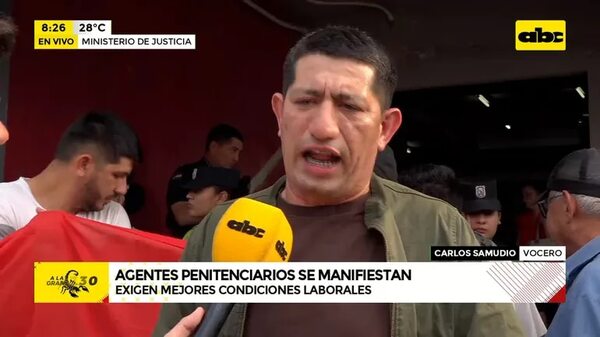 Video: agentes penitenciarios se manifiestan - ABC Noticias - ABC Color