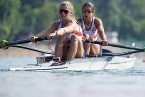 Histórico bronce del remo femenino en Chile con Alejandra y Nicole - La Tribuna