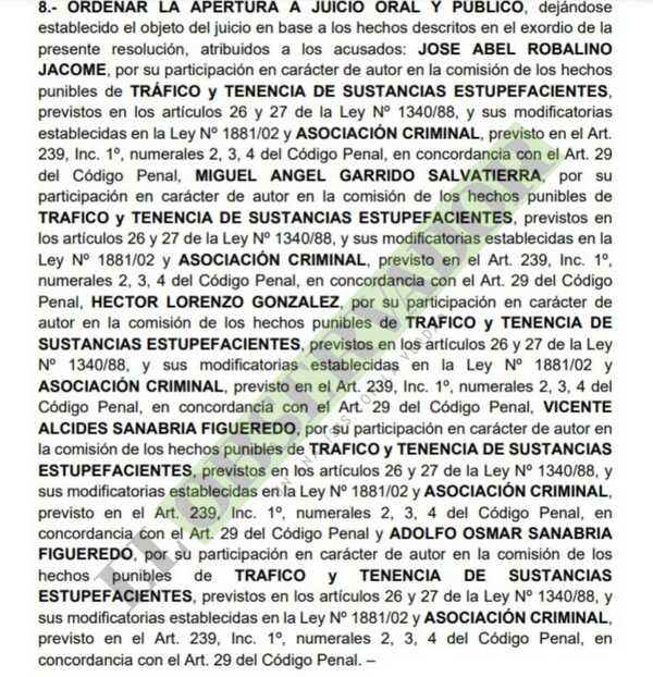Presuntos narcos implicados en el intento de tráfico de 400 kilos de cocaína afrontarán juicio
