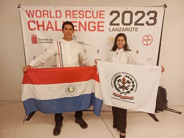Bomberos voluntarios de Encarnación en el World Challenge Rescue: ¡Héroes paraguayos destacan entre los mejores del mundo en situaciones de rescate!