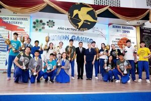 Clausura de la edición 25 de las Olimpiadas de la Juventud en Nihon Gakko  - Polideportivo - ABC Color