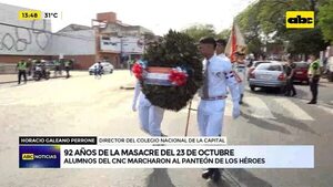 Video: 92 años de la masacre del 23 de octubre - ABC Noticias - ABC Color