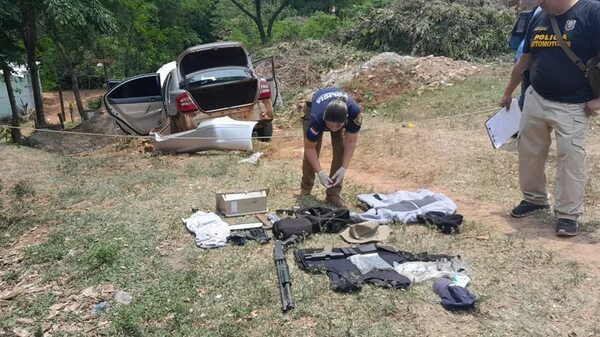 Video: persecución a tiros en Ytororó termina con un herido y amenaza a periodista - Policiales - ABC Color