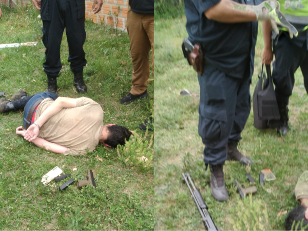 (VIDEO). Tras una persecución de novela entre polis y malandros detienen a peligroso mondaha