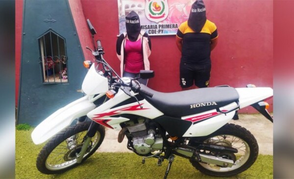 Incautan motocicleta de dudosa procedencia y G. 25 millones