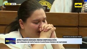 Video: audiencia pública de desvinculados de Itaipú - ABC Noticias - ABC Color