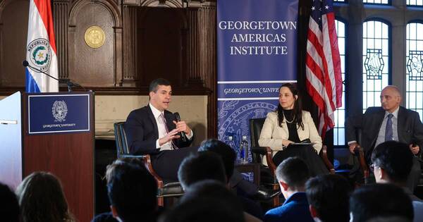 La Nación / “Se necesita de todos en la lucha contra la corrupción”, dice Peña en la Universidad de Georgetown