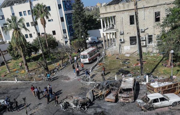 Londres concluye que misil lanzado desde Gaza causó la explosión en el hospital Al Ahli - ADN Digital