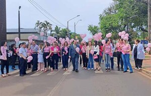 Fundación Tesãi realizó “Caminata Brilla en Rosa 2023” de lucha contra el cáncer de mama | DIARIO PRIMERA PLANA