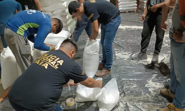Pillan contenedor con cocaína en Puerto de Villeta