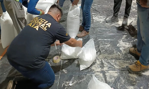 La policía afirma que criminales buscaban “exportar” cocaína en polvo para evadir controles