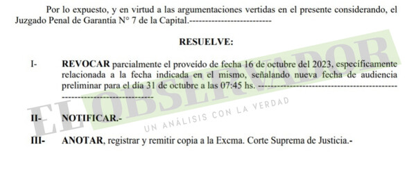 Fijan para la próxima semana la audiencia preliminar por el vaciamiento de Ara de Finanzas