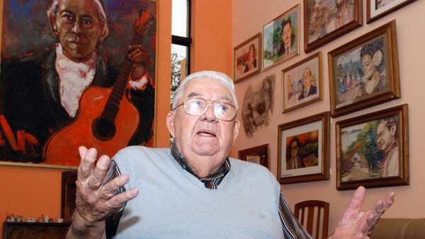 Muere Serafín Francia Campos, prolífico folclorista y locutor