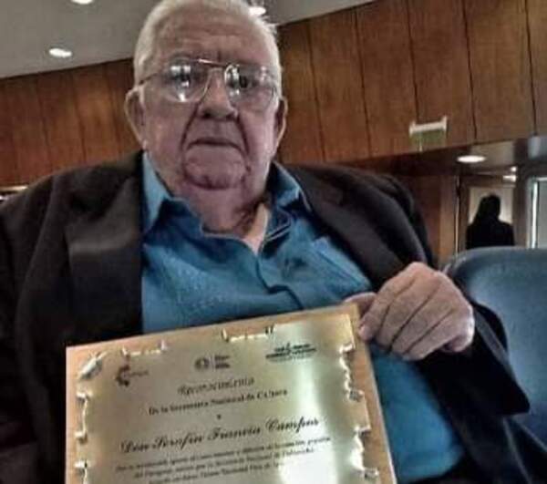 Falleció Serafín Francia Campos a sus 87 años de edad