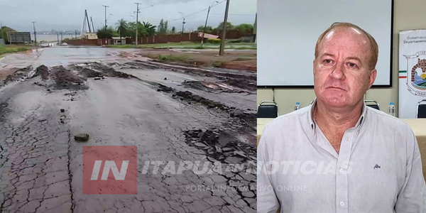 GOBERNADOR DE ITAPÚA VISITÓ OBRAS EN LA ZONA PRIMARIA DE ENCARNACIÓN - Itapúa Noticias