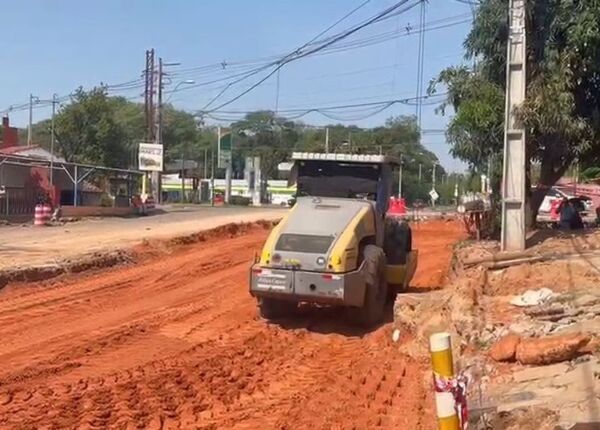Pavimentación de la Costanera Sur registra un avance del 85%